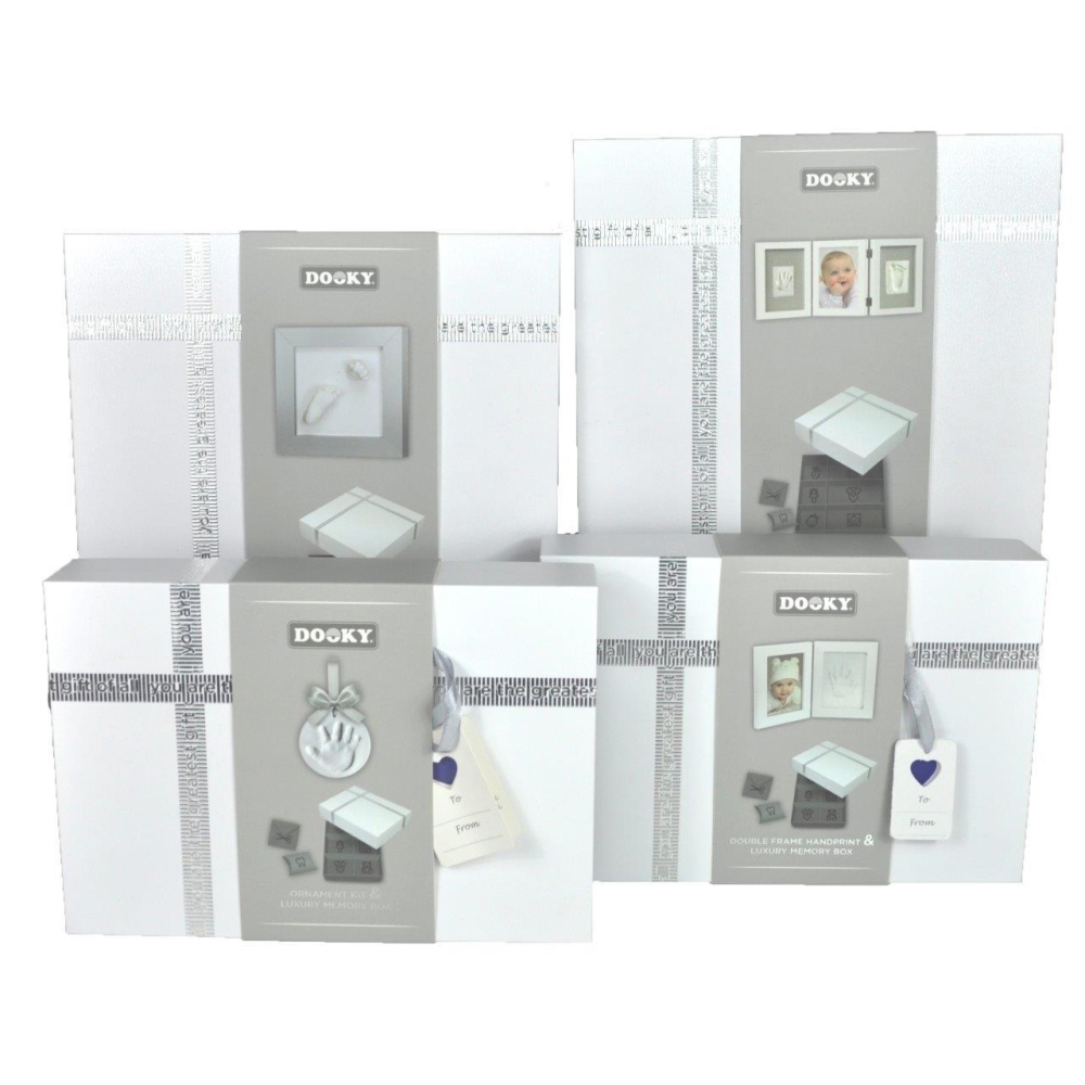 Paveikslėlis, dvigubas rėmelis ir prisiminimų dėžutė Dooky Baby MEMORY BOX-Dovanoms, Antspaudai, rėmeliai-e-vaikas