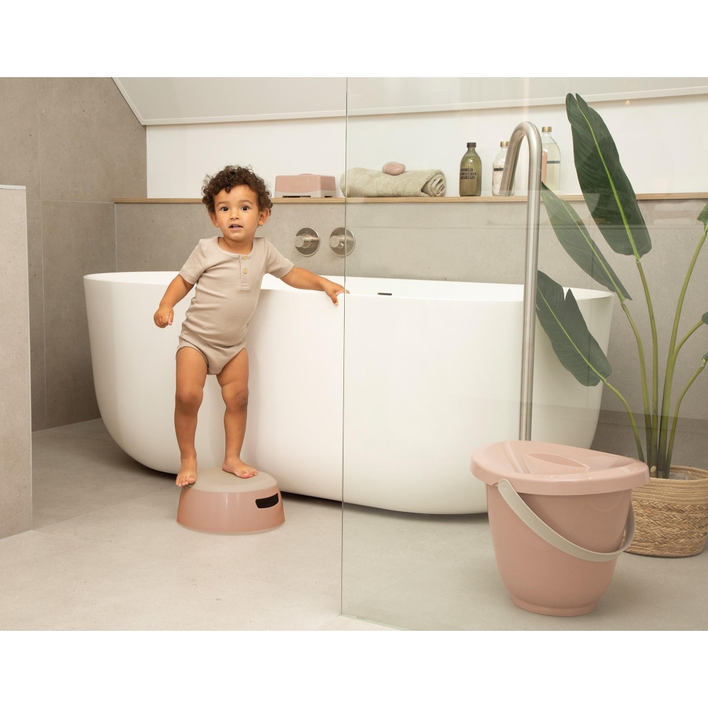 Neslystanti pakopa / laiptelis LUMA, Blush Pink-Priežiūrai, Naktipuodžiai, laipteliai-e-vaikas