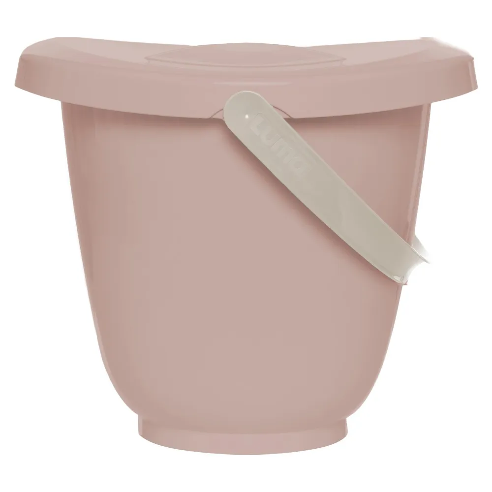 Vonios komplektas LUMA 8 dalių, Blush Pink-Priežiūrai, Vonelės, vonios gultukai-e-vaikas