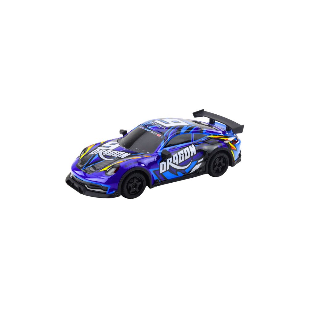 Nuotoliniu būdu valdomas Sportinis automobilis RC Drift Blue-Žaislai, Auto ir transporto žaislai, Valdomos radijo bangomis-e-vai