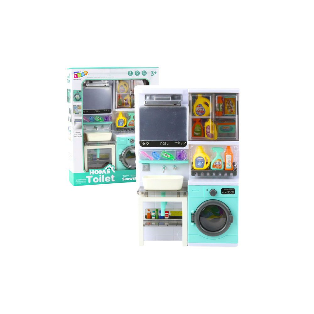 Vonios žaislas praustuvo spintelės priedai Šviesos garsai-Žaislai, Lėlių namai ir baldai-e-vaikas