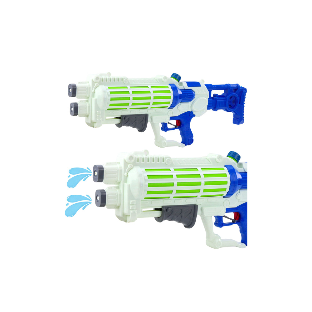Duży Karabin Pistolet Na Wodę Podwójny Strumień 1250ml 74cm