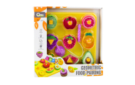 Mokomoji dėlionė vaikams Geometriniai vaisiai, susipynę tarpusavyje-Žaislai, Dėlionės, Dėlionės patiems mažiausiems-e-vaikas