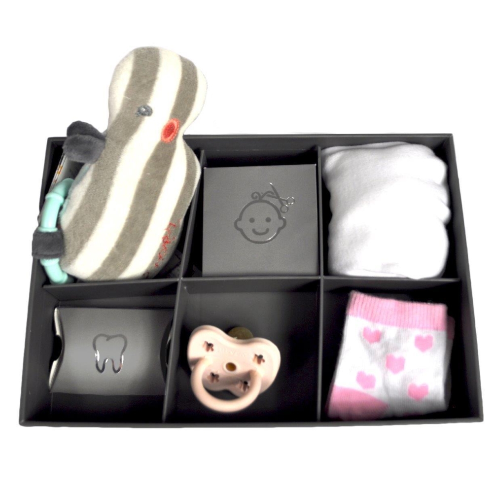Rėmelis ir atminties dėžutė Dooky Baby Print 3D Deluxe-Dovanoms, Antspaudai, rėmeliai-e-vaikas