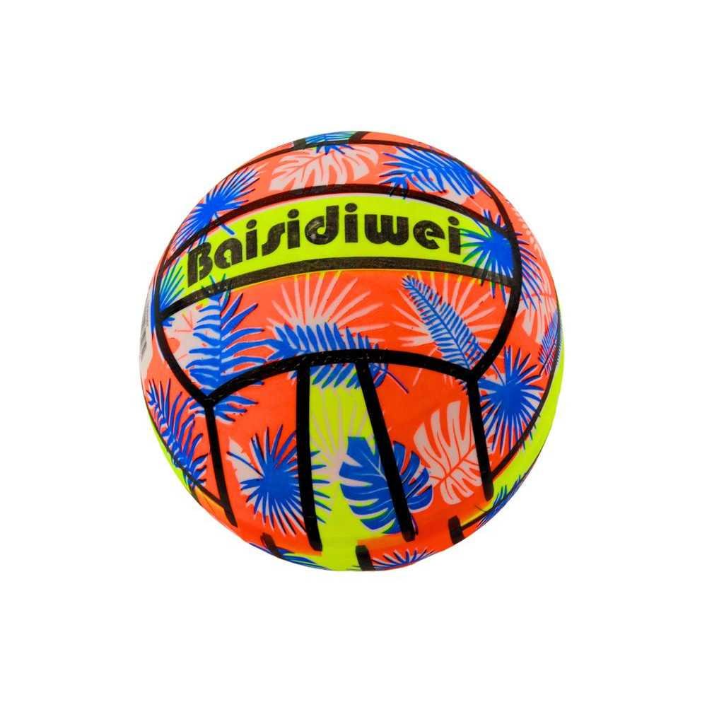Guminis kamuolys "Bright Leaves Orange" 24 cm-Žaislai, Lauko žaislai, Lauko žaidimai ir sporto prekės, Kamuoliai-e-vaikas