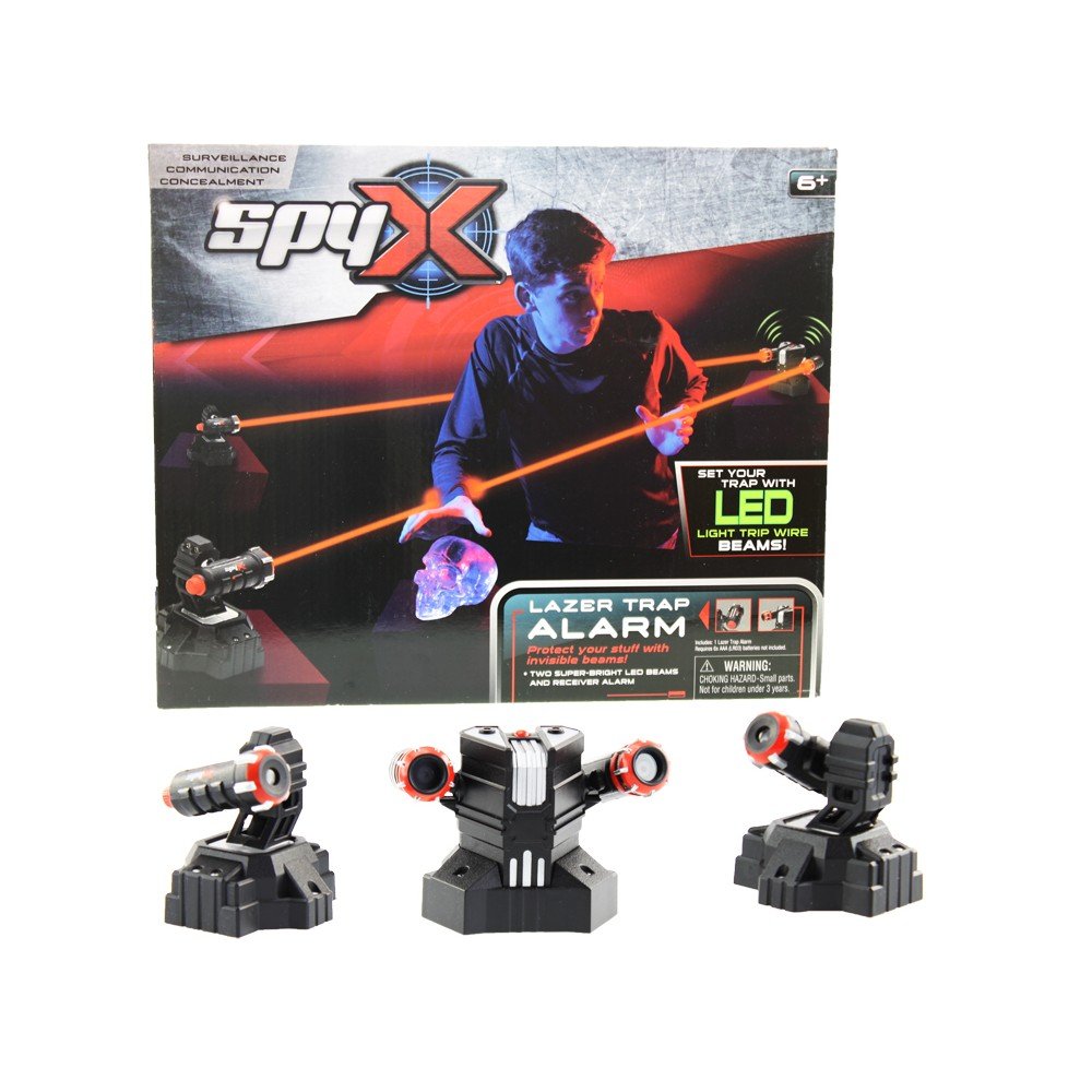 SPYX šnipų lazerinė signalizacija, 10278-Profesijos, buities žaislai-e-vaikas