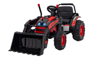 Elektrinis traktorius - ekskavatorius, Red-Elektromobiliai vaikams, Traktoriai-e-vaikas