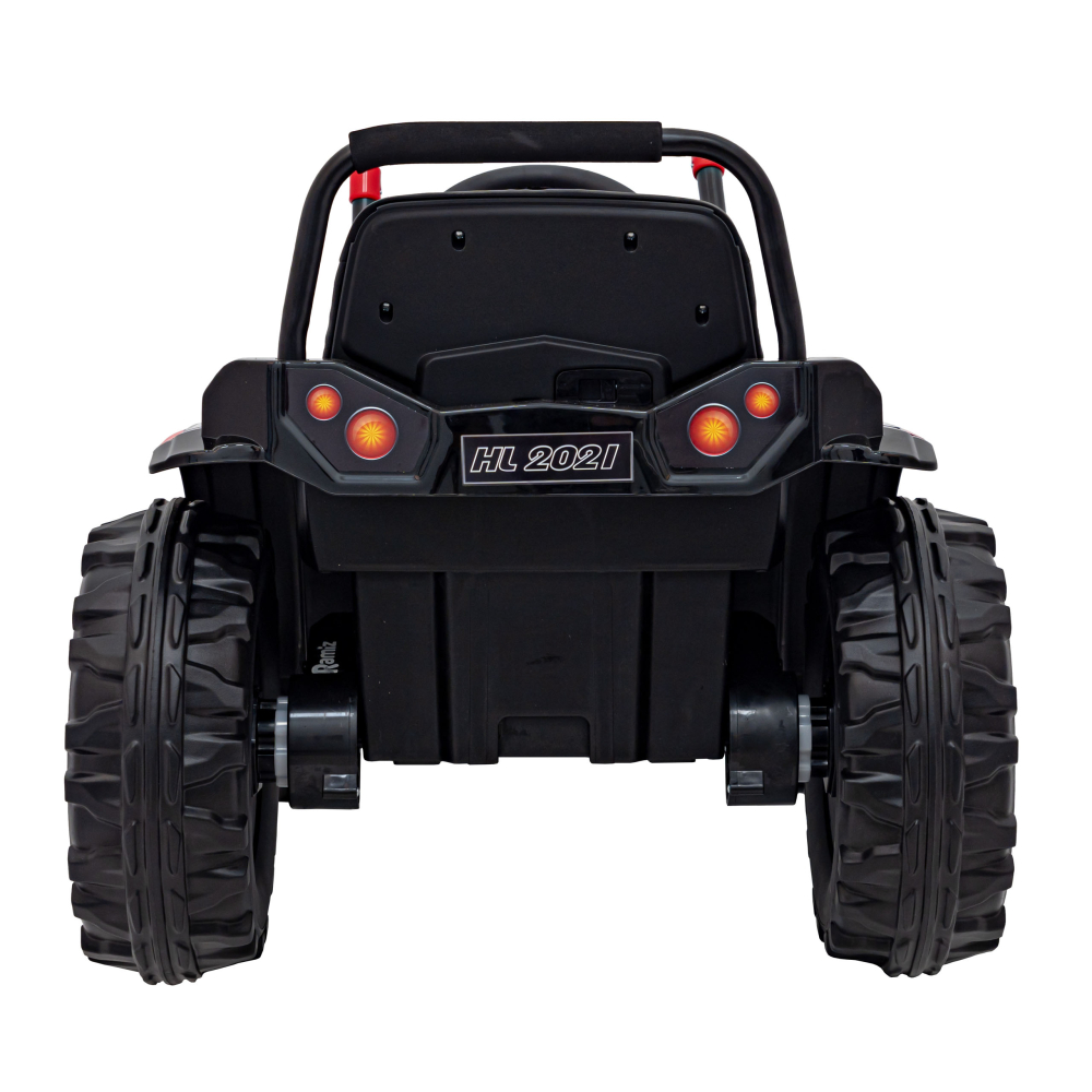 Elektrinis traktorius - ekskavatorius, Red-Elektromobiliai vaikams, Traktoriai-e-vaikas