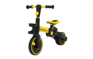 Dviratis Happy Bike 3in1 Sportrike, Yellow-Judėjimui, Balansiniai dviratukai, Triratukai vaikams-e-vaikas