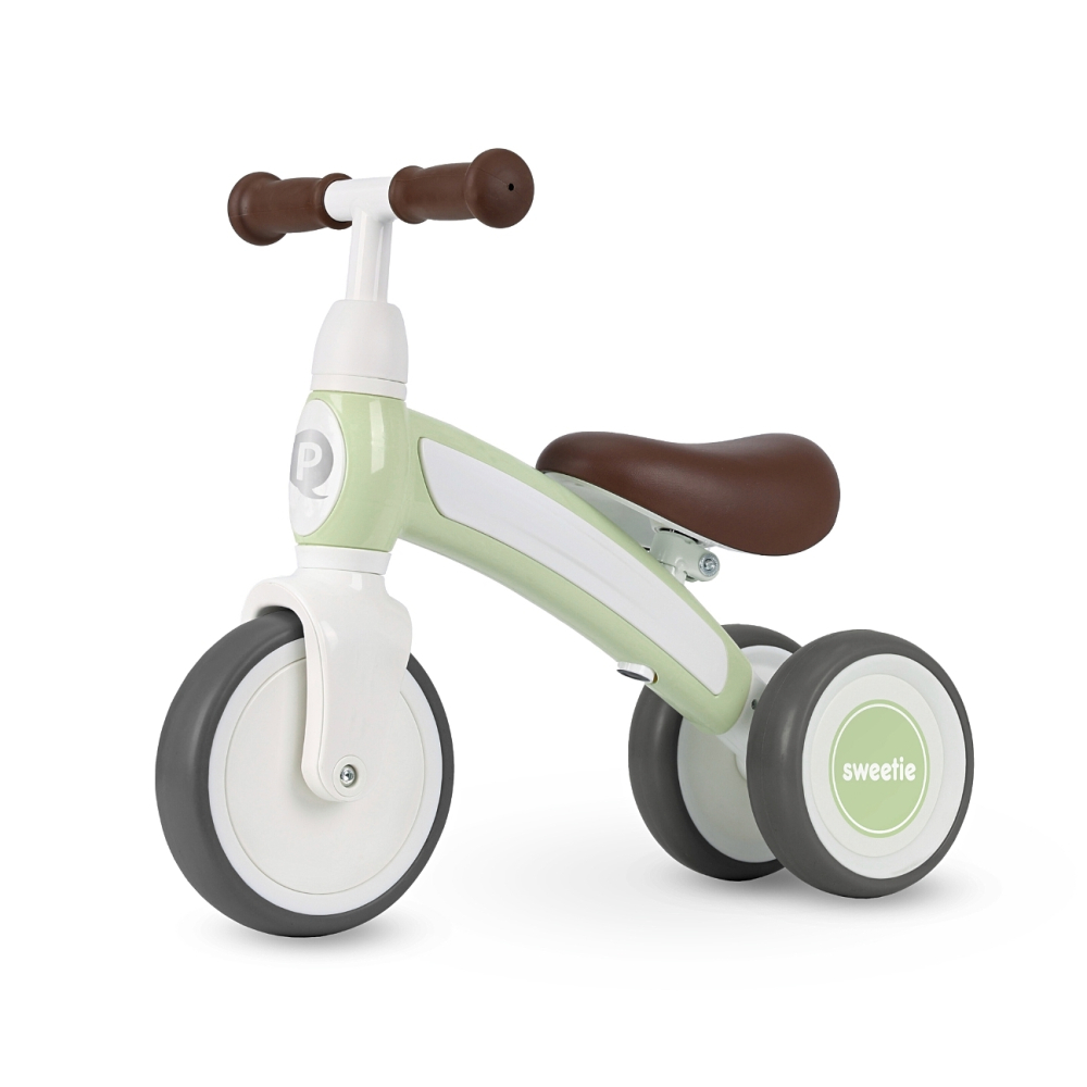 Balansinis dviratis Qplay Sweetie, Mint-Judėjimui, Balansiniai dviratukai-e-vaikas