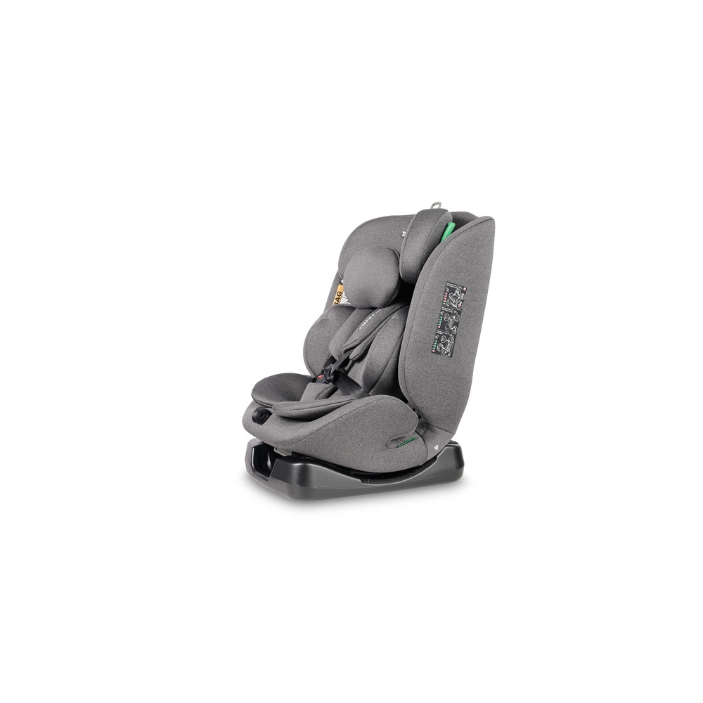 Automobilinė kėdutė MUNDI I-SIZE 40-150 cm, Grey-Automobilinės kėdutės, 9-36 kg-e-vaikas