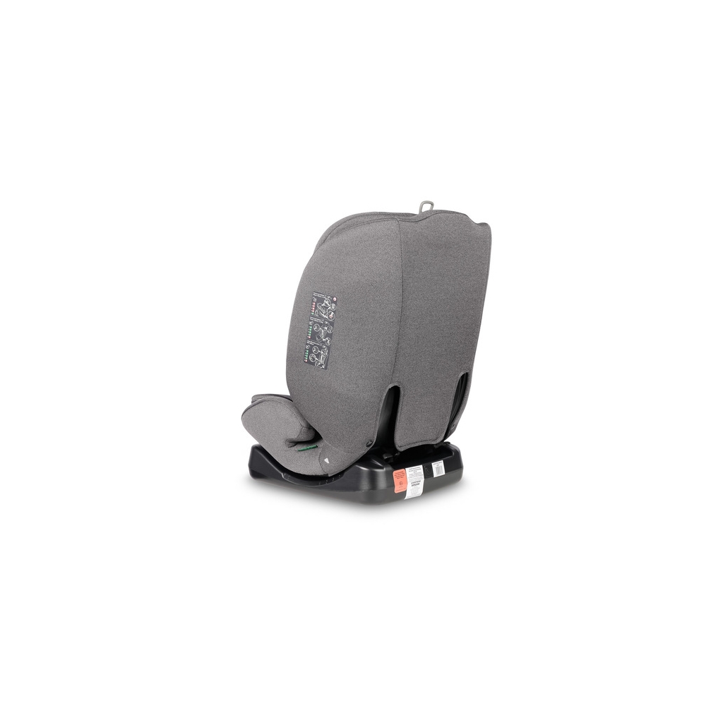 Automobilinė kėdutė MUNDI I-SIZE 40-150 cm, Grey-Automobilinės kėdutės, 9-36 kg-e-vaikas