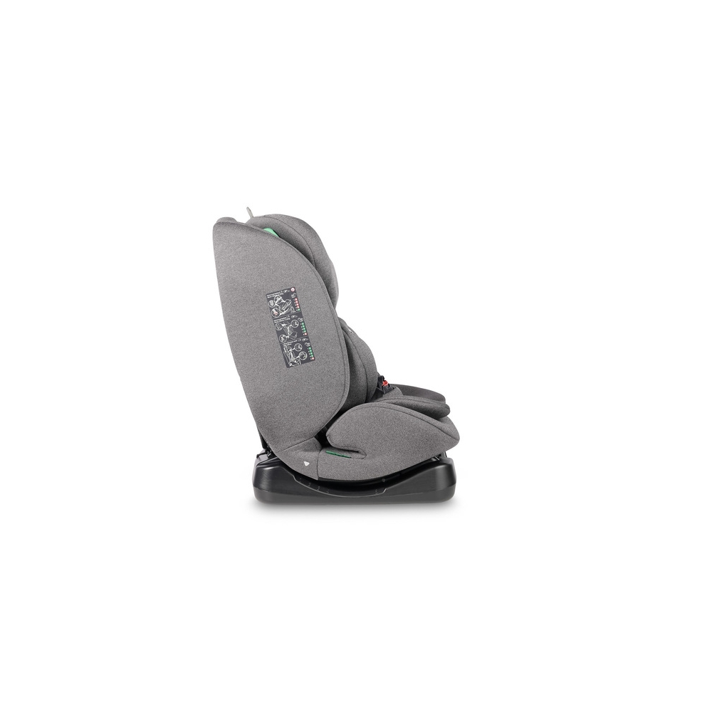 Automobilinė kėdutė MUNDI I-SIZE 40-150 cm, Grey-Automobilinės kėdutės, 9-36 kg-e-vaikas