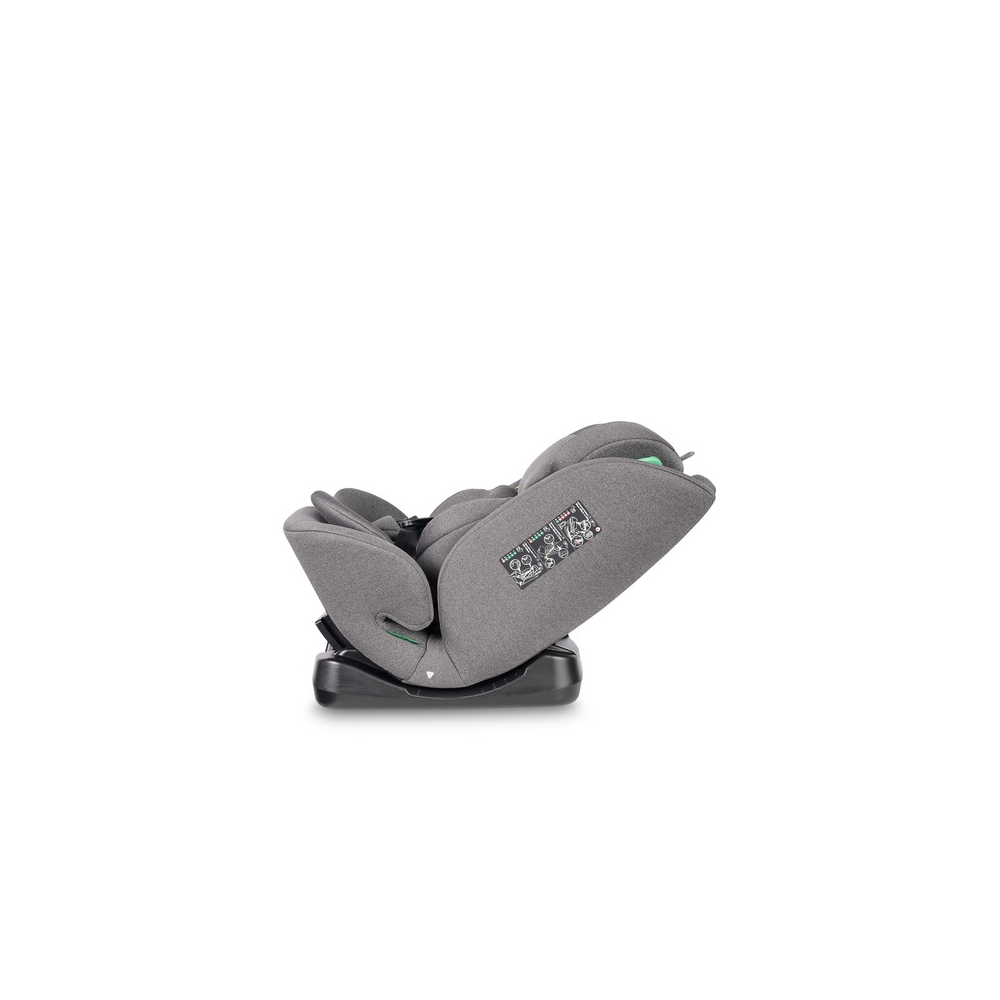 Automobilinė kėdutė MUNDI I-SIZE 40-150 cm, Grey-Automobilinės kėdutės, 9-36 kg-e-vaikas