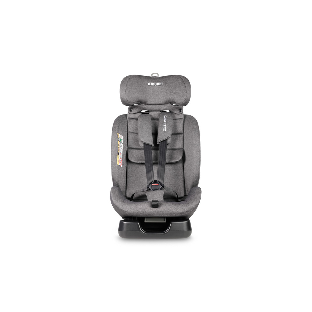 Automobilinė kėdutė MUNDI I-SIZE 40-150 cm, Grey-Automobilinės kėdutės, 9-36 kg-e-vaikas