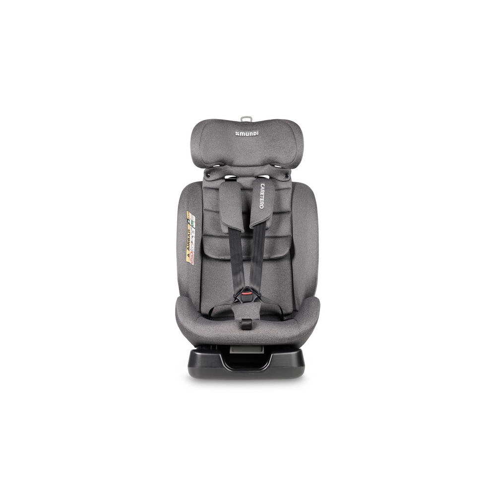 Automobilinė kėdutė MUNDI I-SIZE 40-150 cm, Grey-Automobilinės kėdutės, 9-36 kg-e-vaikas