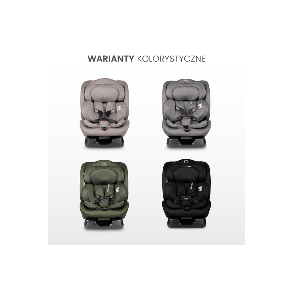 Automobilinė kėdutė MUNDI I-SIZE 40-150 cm, Grey-Automobilinės kėdutės, 9-36 kg-e-vaikas