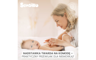 NADSTAWKA NA KOMODĘ - RÓŻOWY LISTEK