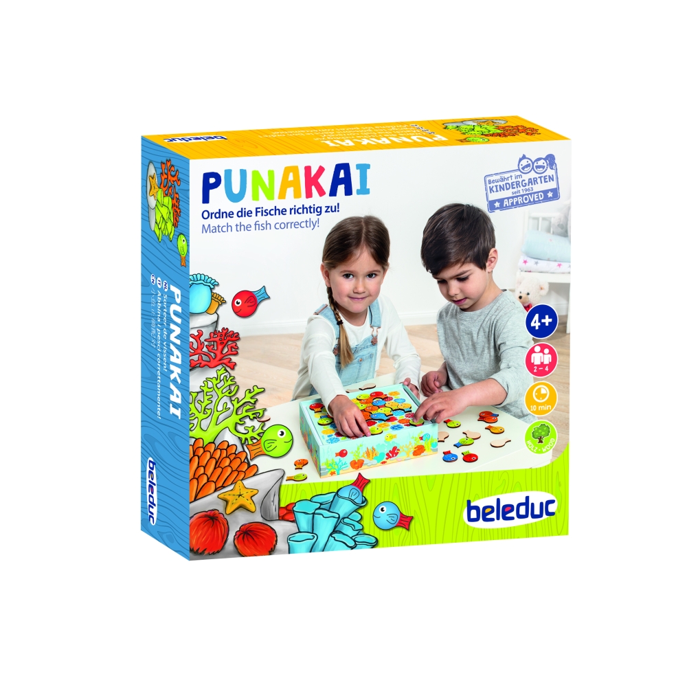 Beleduc žaidimas Punakai (22860)-Žaislai, Stalo žaidimai, Įvairūs stalo žaidimai-e-vaikas