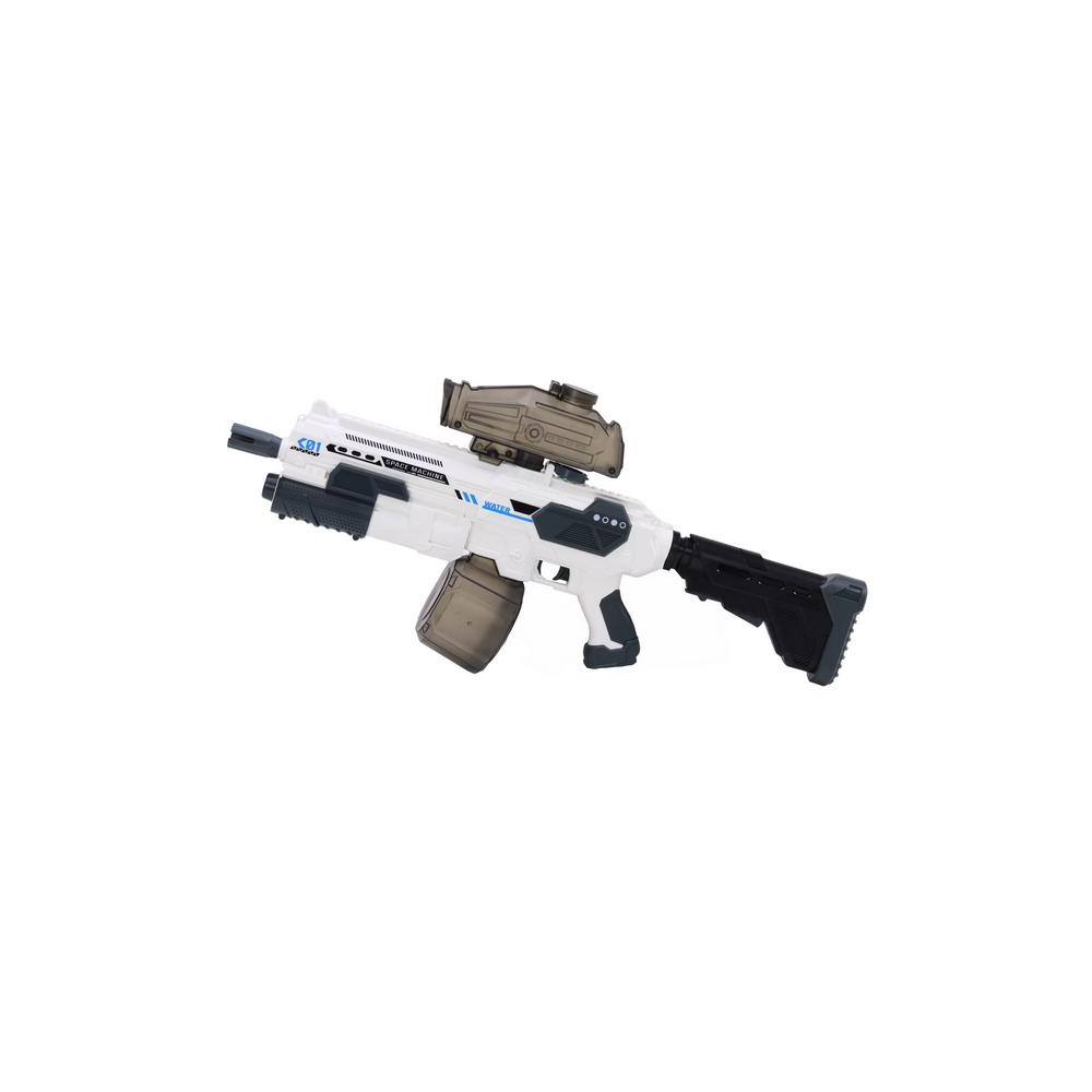 Vandens automatinis šautuvas M416 įkraunamas Baltas-Žaislai, Lauko žaislai, Vandens ir smėlio žaislai, Vandens šautuvai-e-vaikas