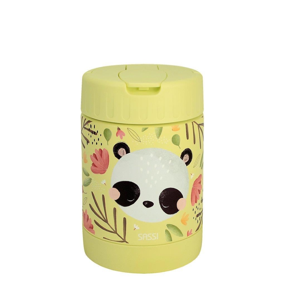 Vaikiškas pietų termosas 350 ml SASSI Panda-Maitinimui, Indai, įrankiai, gertuvės, Termo indai-e-vaikas