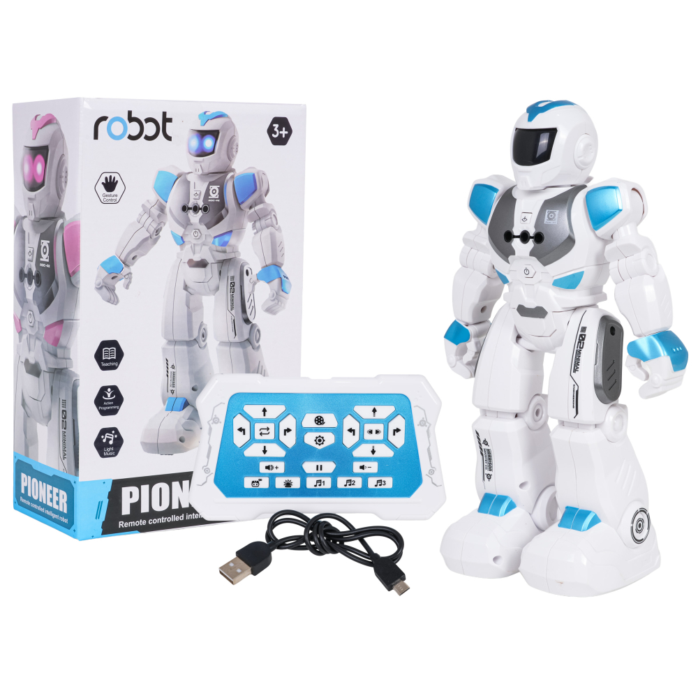 Daugiafunkcinis robotas MINIMAL 02-Žaislai, Robotai-e-vaikas