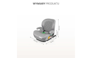 IRBIS I-SIZE SĖDYNĖ GRAFITINĖ (125-150)-Automobilinės kėdutės, 15-36 kg-e-vaikas