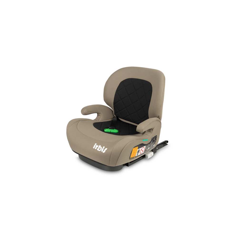 Automobilinė kėdutė IRBIS I-SIZE 125-150cm, Beige-Automobilinės kėdutės, 15-36 kg-e-vaikas