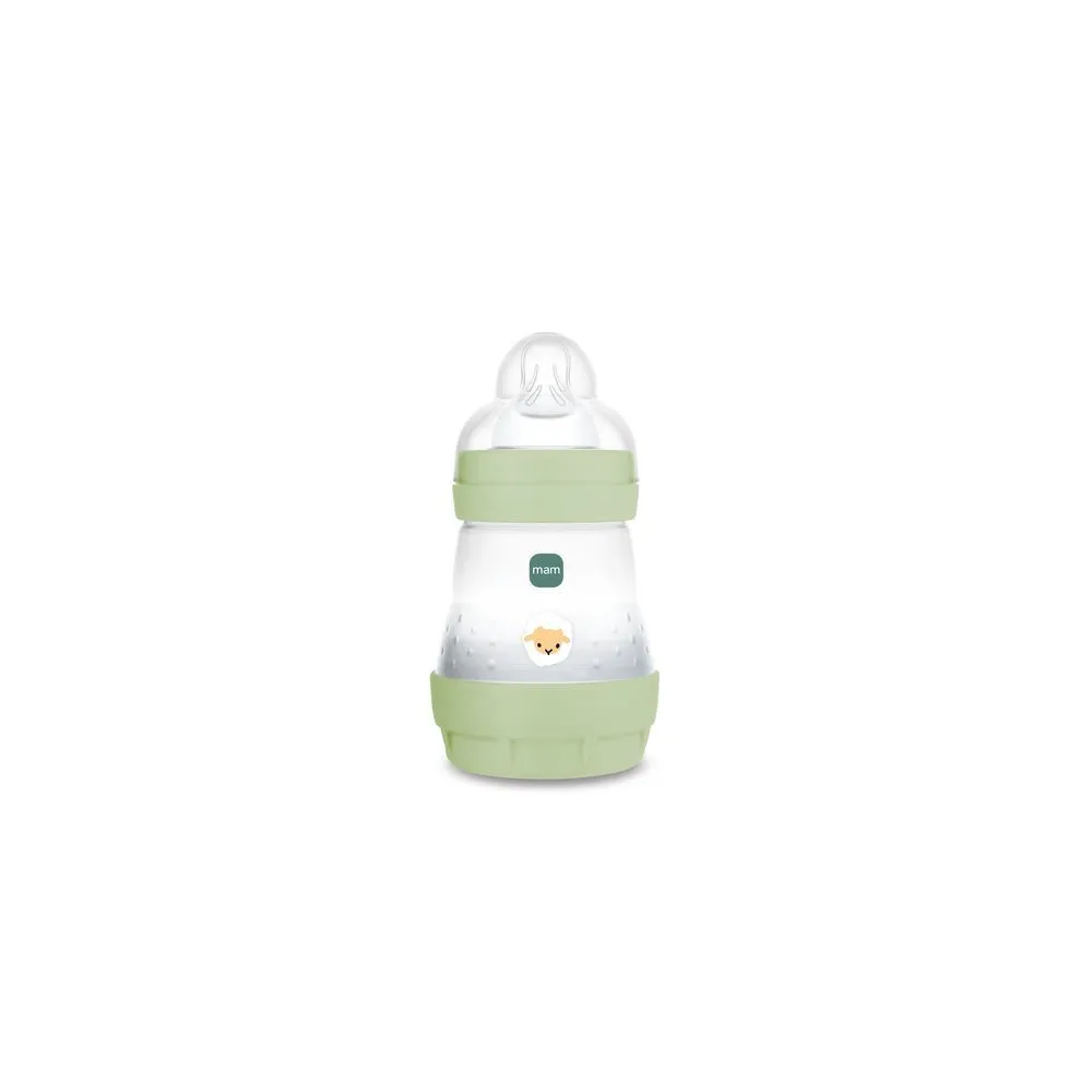 5915 PERFECT START ANTIKOLIKINIS BUTELIUKAS 160 ML, ŽALIAS, GAMTOS SPALVOS-Maitinimui, Buteliukai ir žindukai-e-vaikas