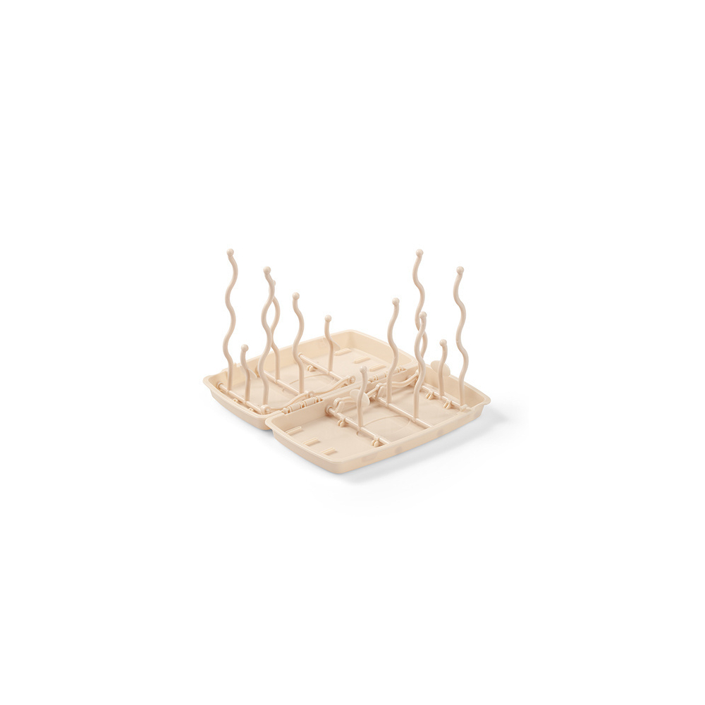 1071/03 BUTELIUKŲ IR ČIULPTUKŲ DŽIOVINTUVAS SMĖLIO SPALVOS-Maitinimui, Džiovyklės, šepetėliai buteliukams-e-vaikas