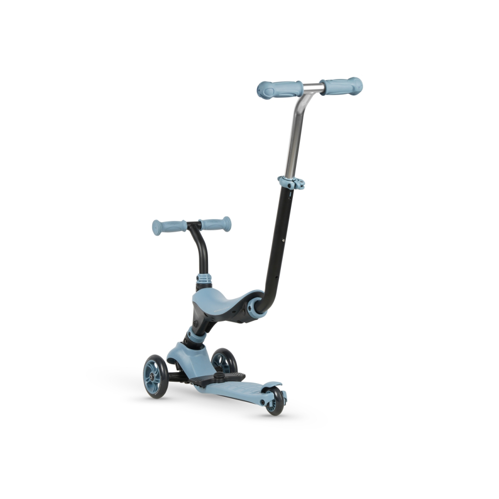 Paspirtukas Qplay Sema 3in1, Blue-Judėjimui, Paspirtukai vaikams-e-vaikas