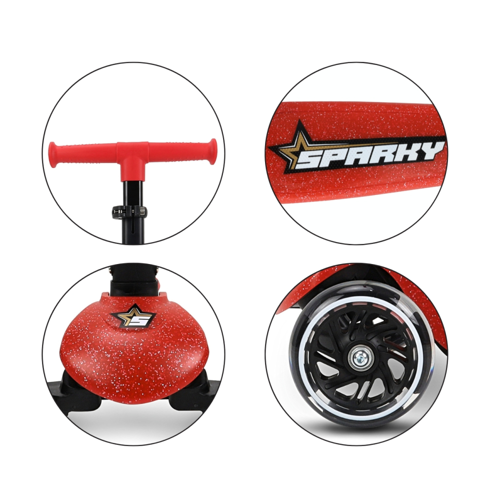 Paspirtukas Sparky, Red-Judėjimui, Paspirtukai vaikams-e-vaikas