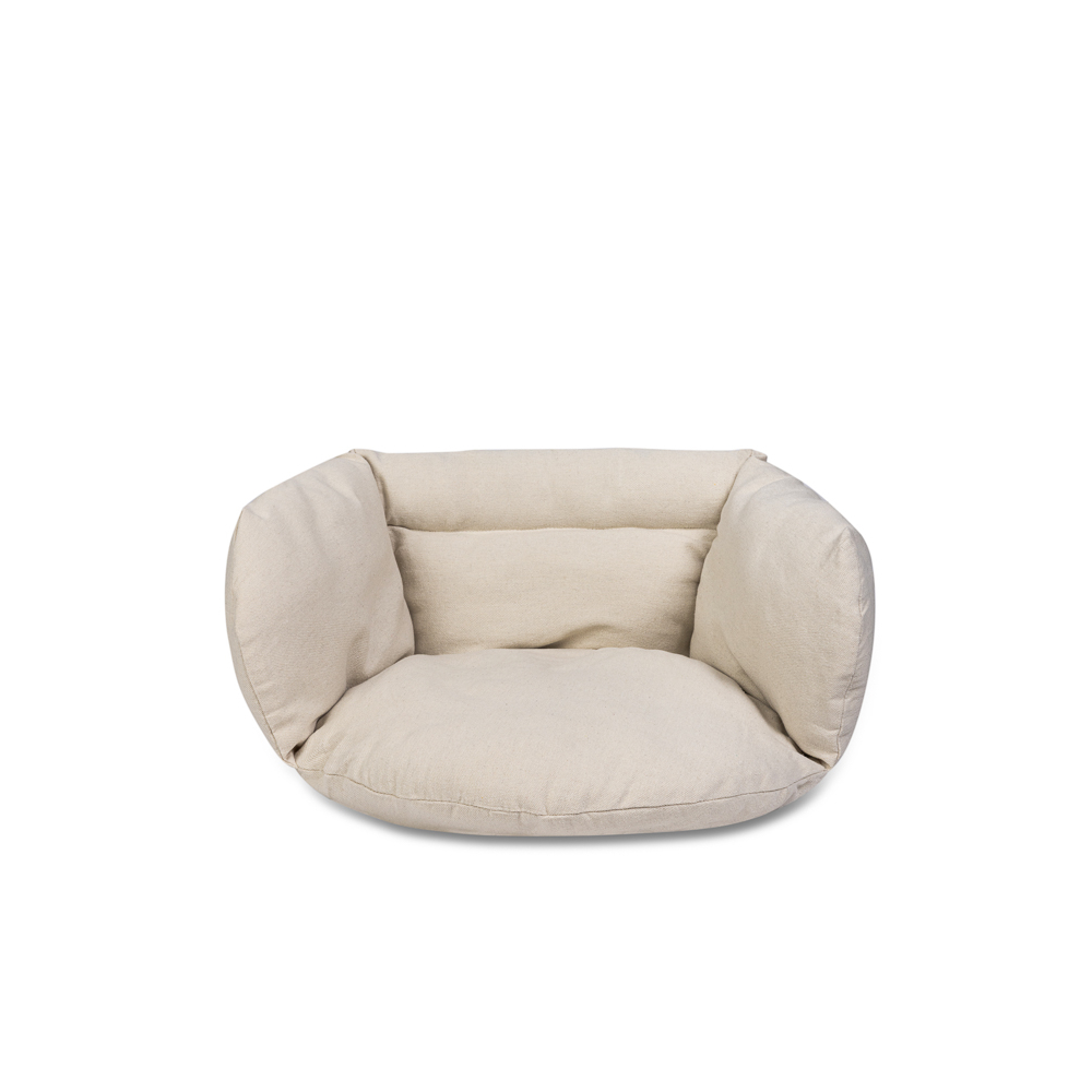 Sodo sūpynės lizdo pagalvėlė, ecru spalvos-Namai, laisvalaikis, turizmas, Sodo sūpynės-e-vaikas