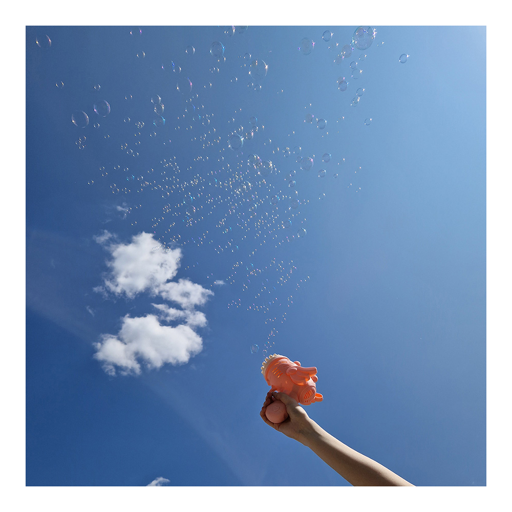 Muilo burbulų pistoletas rožinės spalvos-Žaislai, Lauko žaislai, Muilo burbulai-e-vaikas