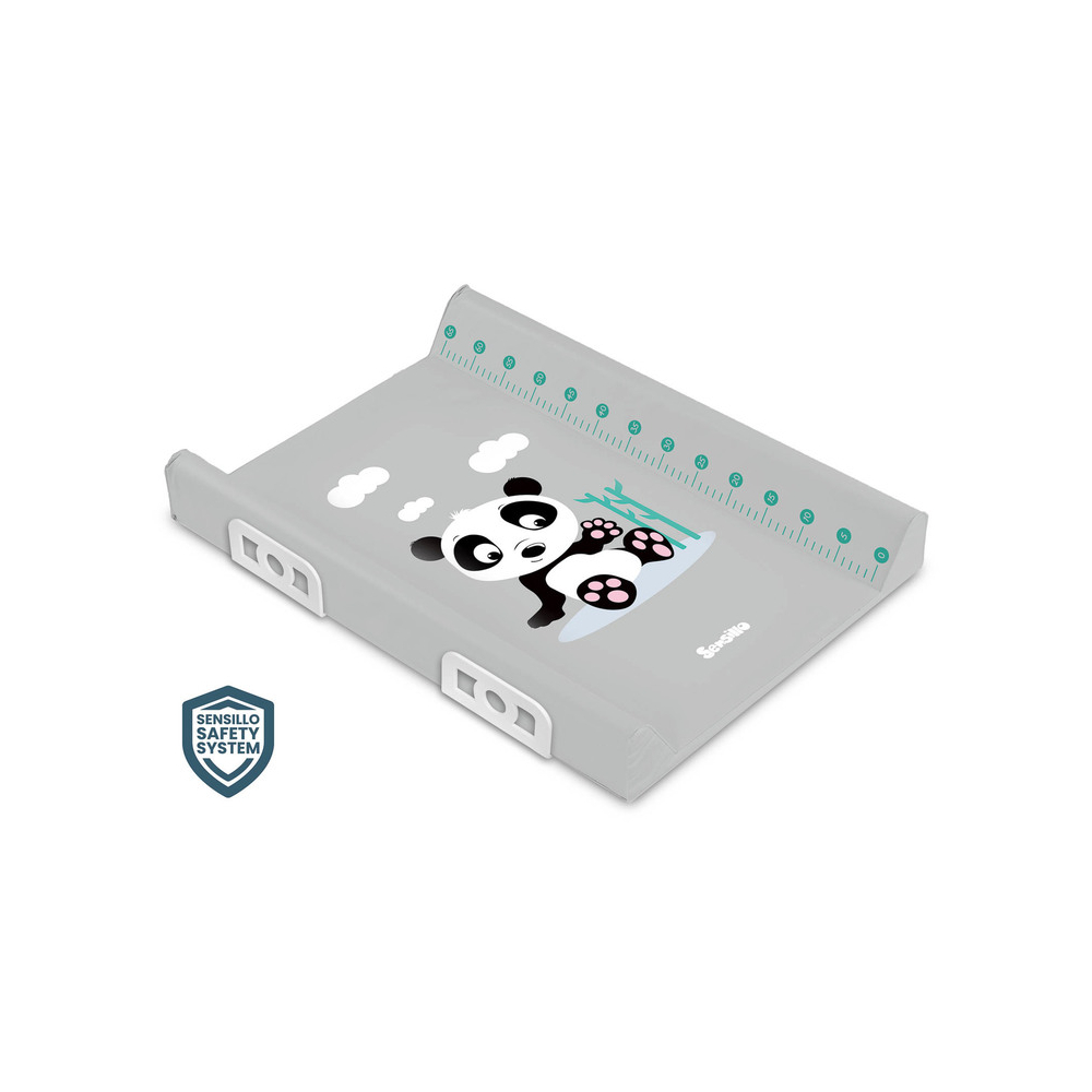 Vystymo lenta su saugos sistema Sensillo 70 cm, Pilka panda-Priežiūrai, Vystymo lentos, kilimėliai, Vystymo lentos ir jų priedai