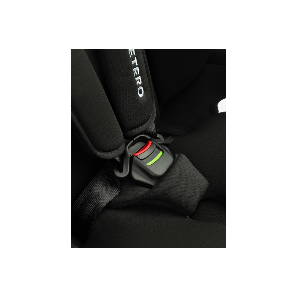 Automobilinė kėdutė Caretero COSY I-Size, 76–150 cm, Black-Automobilinės kėdutės, 9-36 kg-e-vaikas
