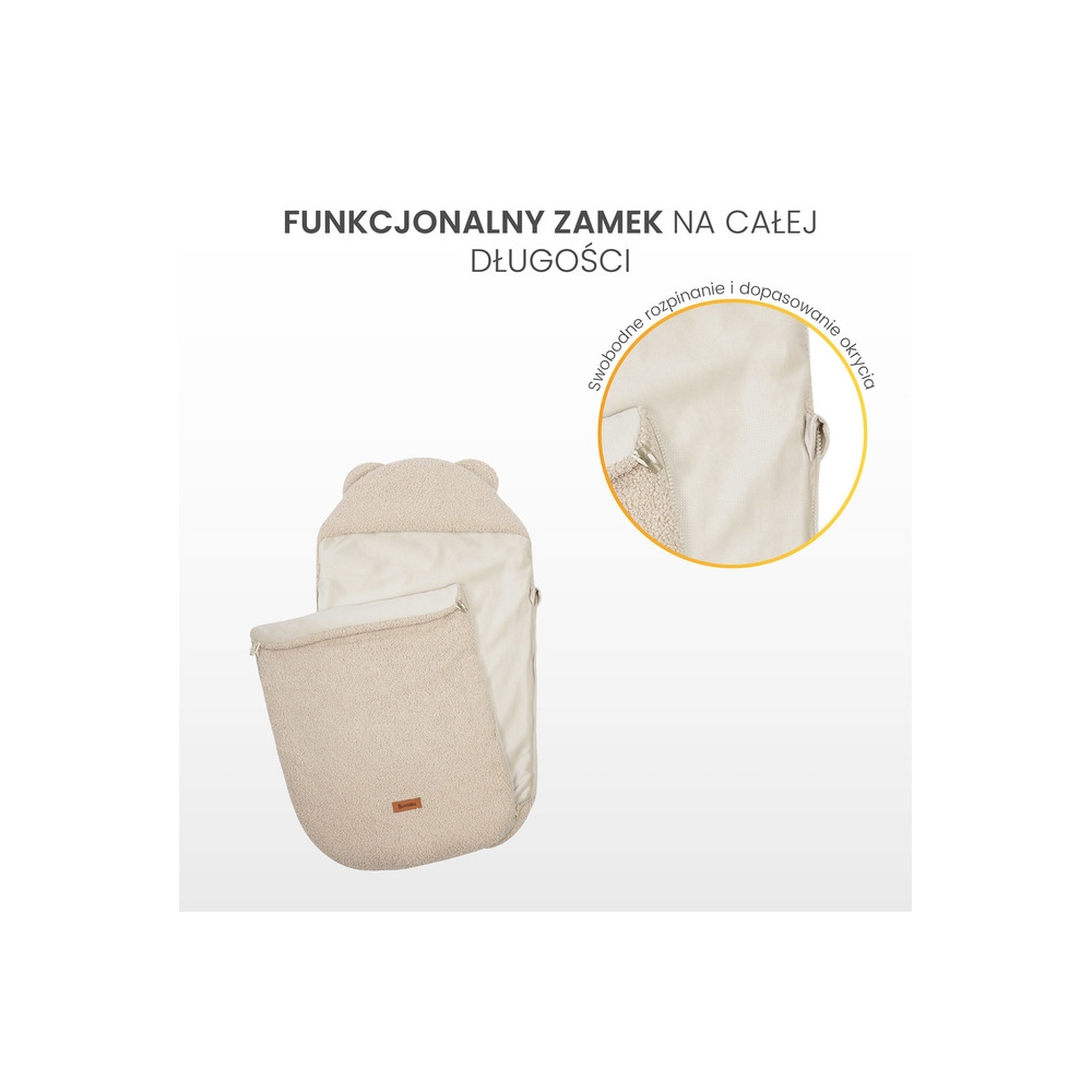 ŚPIWOREK 3w1 BARANEK JASNY BEŻ