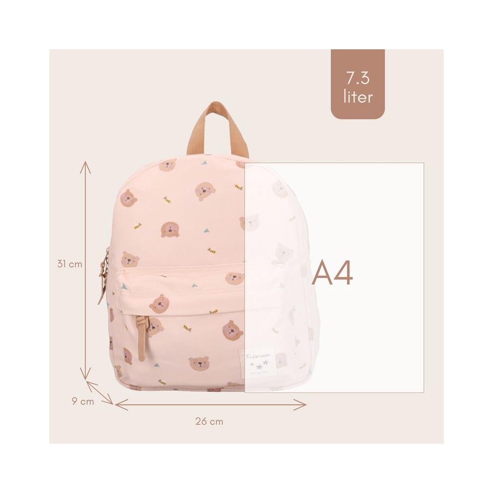 Plecak dla dzieci Little Story Beige KIDZROOM