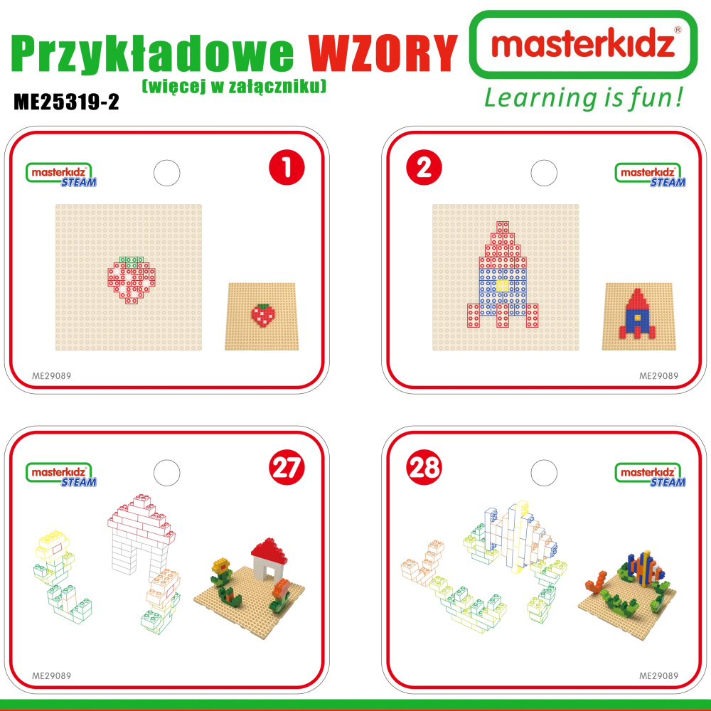 Medinis mokomasis stalas MASTERKIDZ + STEM SIENOS PRIEDAI + 563 plytos-Žaislai, Lavinamieji žaislai, Veiklos centrai-e-vaikas