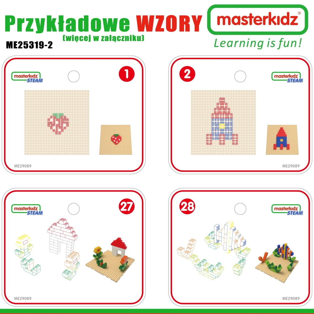 Medinis mokomasis stalas MASTERKIDZ + STEM SIENOS PRIEDAI + 563 plytos-Žaislai, Lavinamieji žaislai, Veiklos centrai-e-vaikas