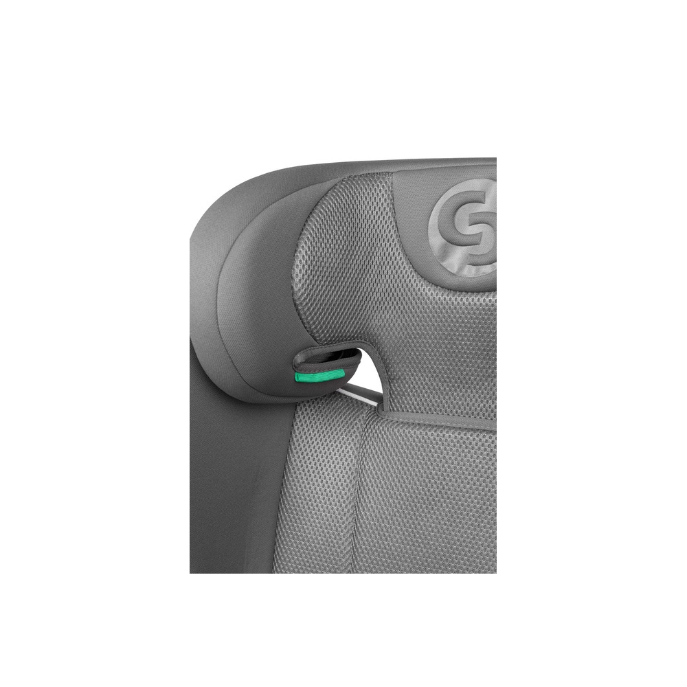 Automobilinė kėdutė Caretero BREEZY FIX 15-36 kg, Grey-Automobilinės kėdutės, 15-36 kg-e-vaikas