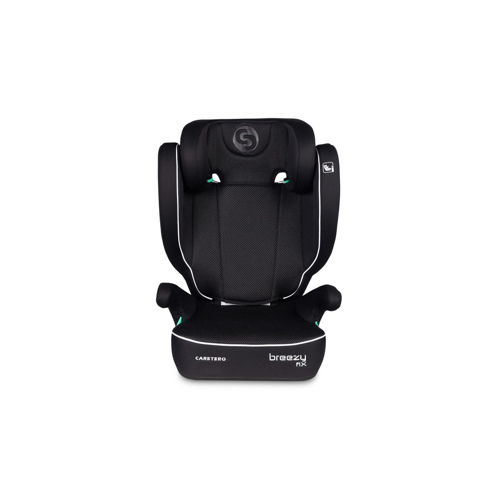 Automobilinė kėdutė Caretero BREEZY FIX 15-36 kg, Black-Automobilinės kėdutės, 15-36 kg-e-vaikas