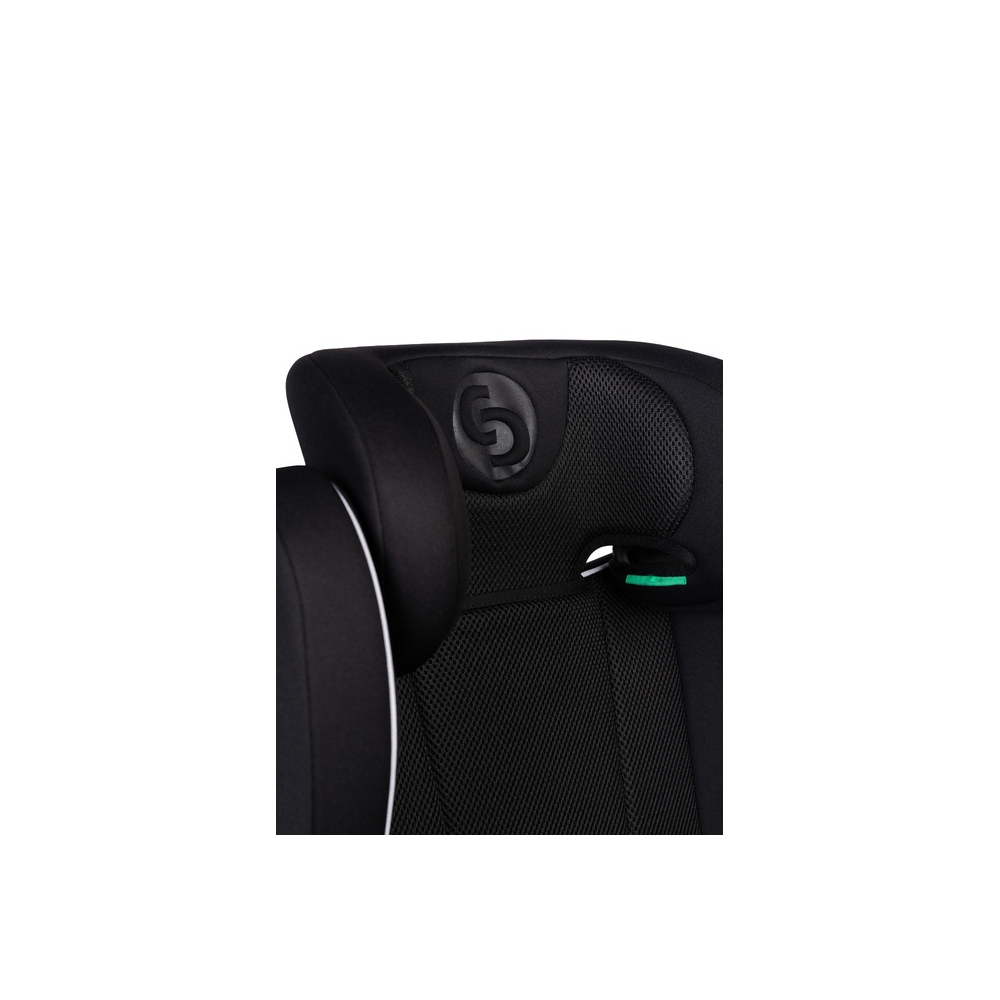 Automobilinė kėdutė Caretero BREEZY FIX 15-36 kg, Black-Automobilinės kėdutės, 15-36 kg-e-vaikas
