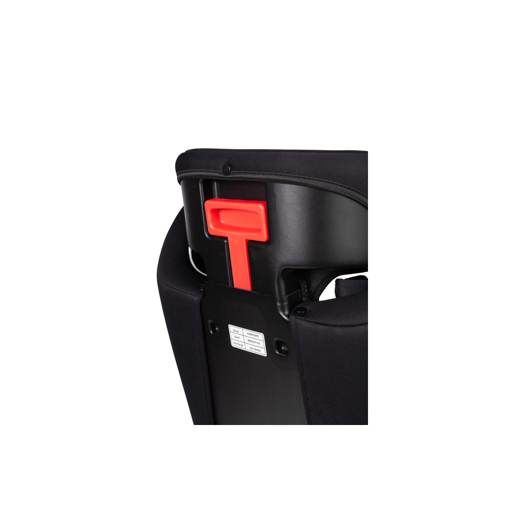 Automobilinė kėdutė Caretero BREEZY FIX 15-36 kg, Black-Automobilinės kėdutės, 15-36 kg-e-vaikas