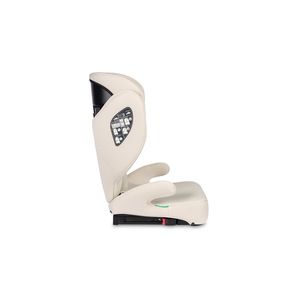 Automobilinė kėdutė Caretero BREEZY FIX 15-36 kg, Beige-Automobilinės kėdutės, 15-36 kg-e-vaikas