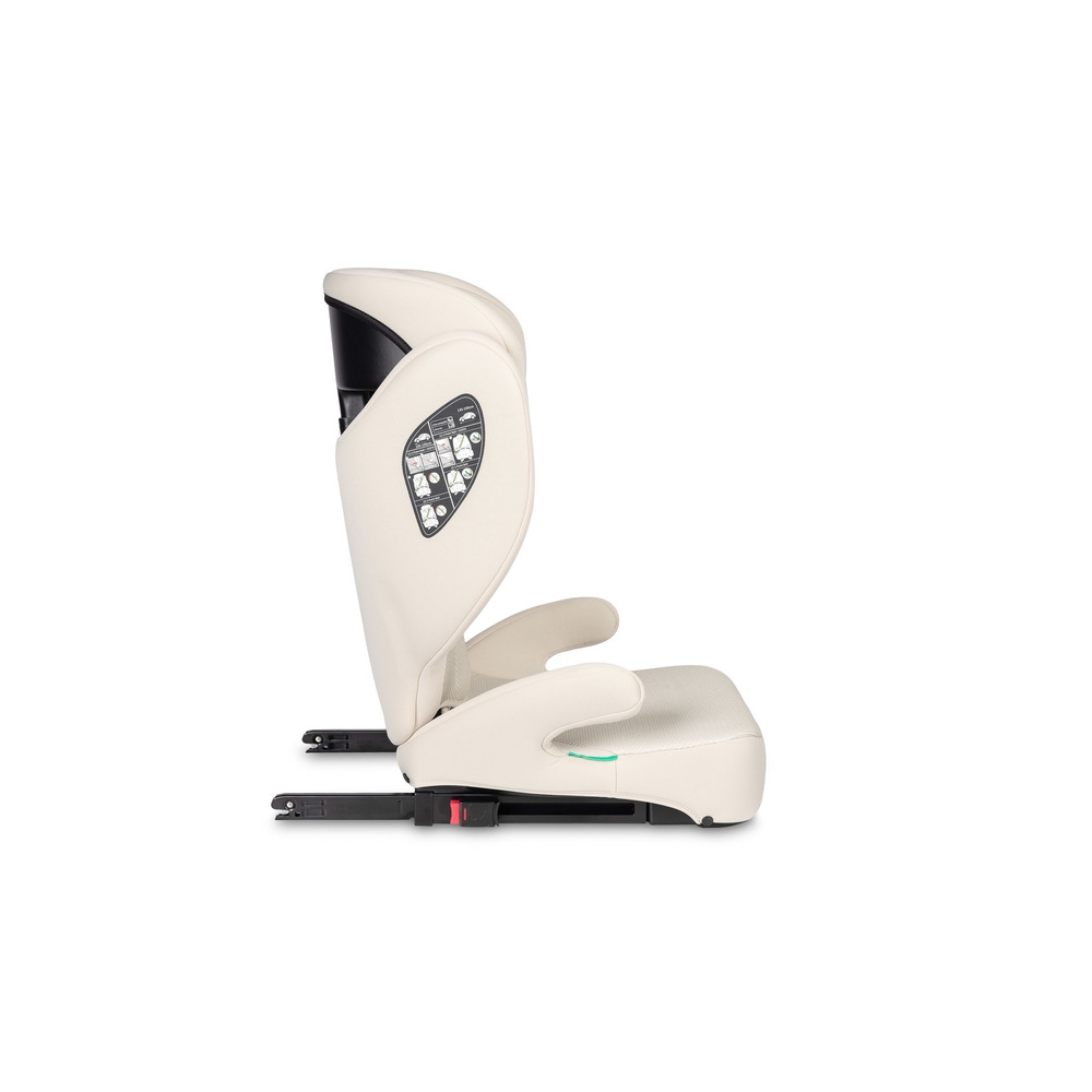 Automobilinė kėdutė Caretero BREEZY FIX 15-36 kg, Beige-Automobilinės kėdutės, 15-36 kg-e-vaikas