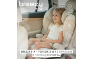 Automobilinė kėdutė Caretero BREEZY FIX 15-36 kg, Beige-Automobilinės kėdutės, 15-36 kg-e-vaikas