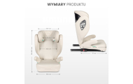 Automobilinė kėdutė Caretero BREEZY FIX 15-36 kg, Beige-Automobilinės kėdutės, 15-36 kg-e-vaikas