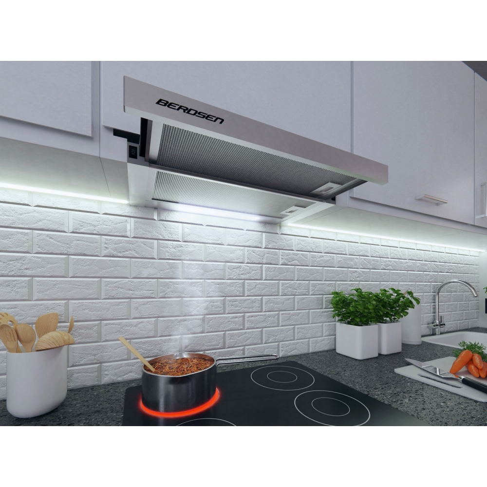 Teleskopinis gartraukis Berdsen BE-60-LW 60 cm INOX-Namai, laisvalaikis, turizmas, Virtuvei-e-vaikas