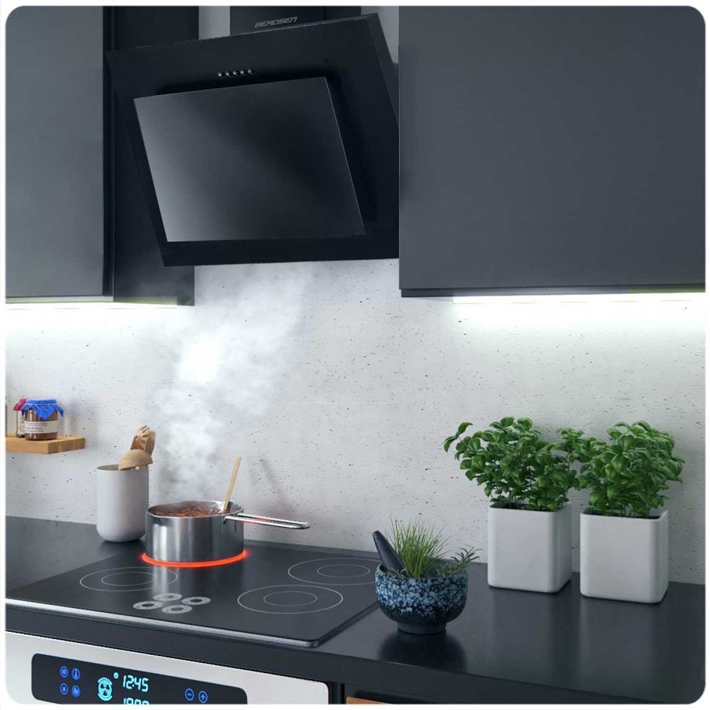 Kamininis gartraukis 60 cm Berdsen BT-215 juodas-Namai, laisvalaikis, turizmas, Virtuvei-e-vaikas